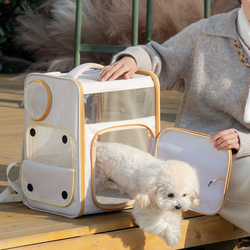 外交官 萌宠双肩背包DCW-3101L猫、小型犬（≤7kg）