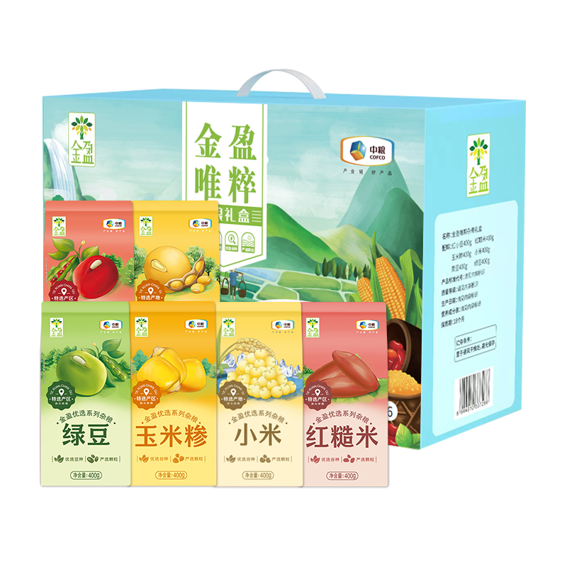 中粮金盈唯粹杂粮礼盒2400g