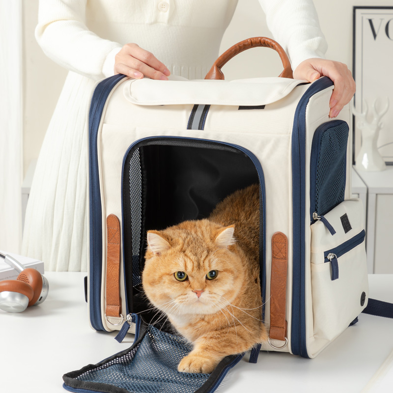 外交官 萌宠双肩背包DCW-5103L-2猫、小型犬（≤12kg）